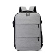 新款男士商务简约旅行电脑背包多颜色大容量时尚外出背包缩略图 6