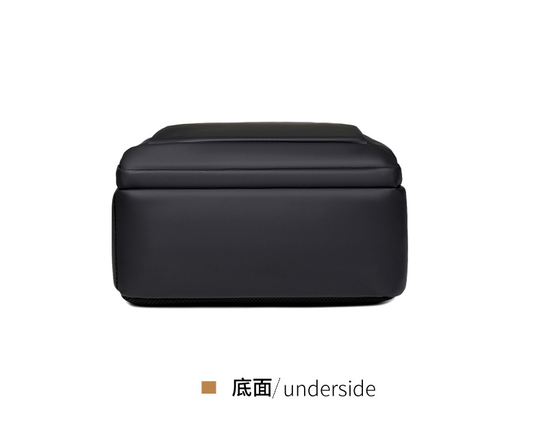 跨境新款大容量简约日常电脑背包外出商务旅行背包带USB详情图17