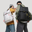 学生书包男女工装风休闲通勤百搭背包大容量笔记本户外旅行电脑包缩略图 3