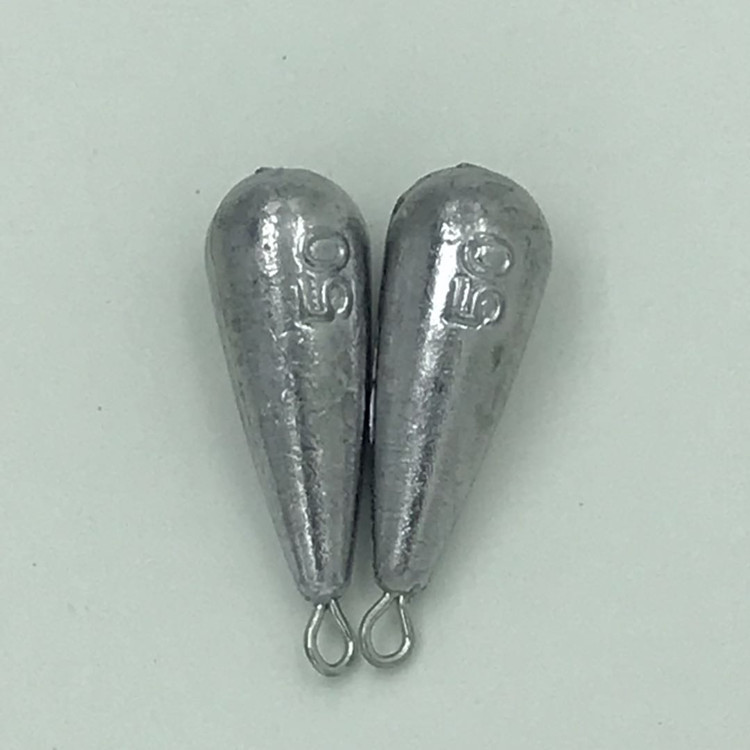 水滴型带环铅坠海杆远投抛竿通心铅防挂底串钩路亚筏钓钓鱼坠详情图18