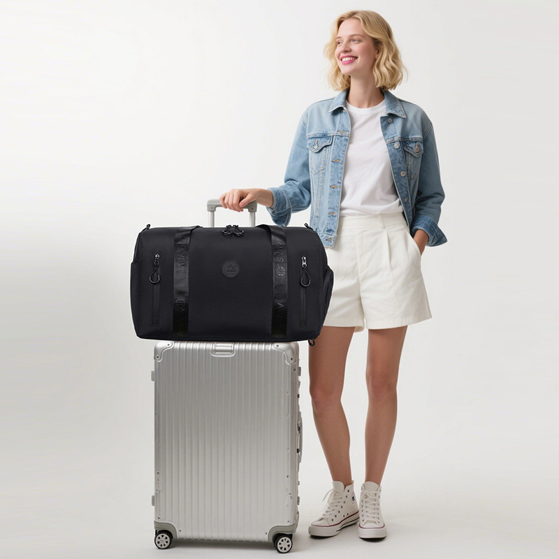 运动包干湿分离健身包大容量轻便旅行包出差短途行李袋斜挎旅行包