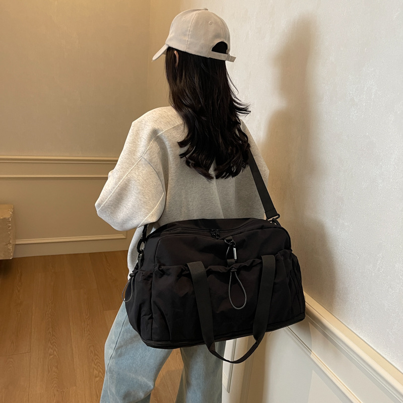 新款独立鞋仓健身包大容量干湿分离手提旅行包轻便韩版短途行李袋