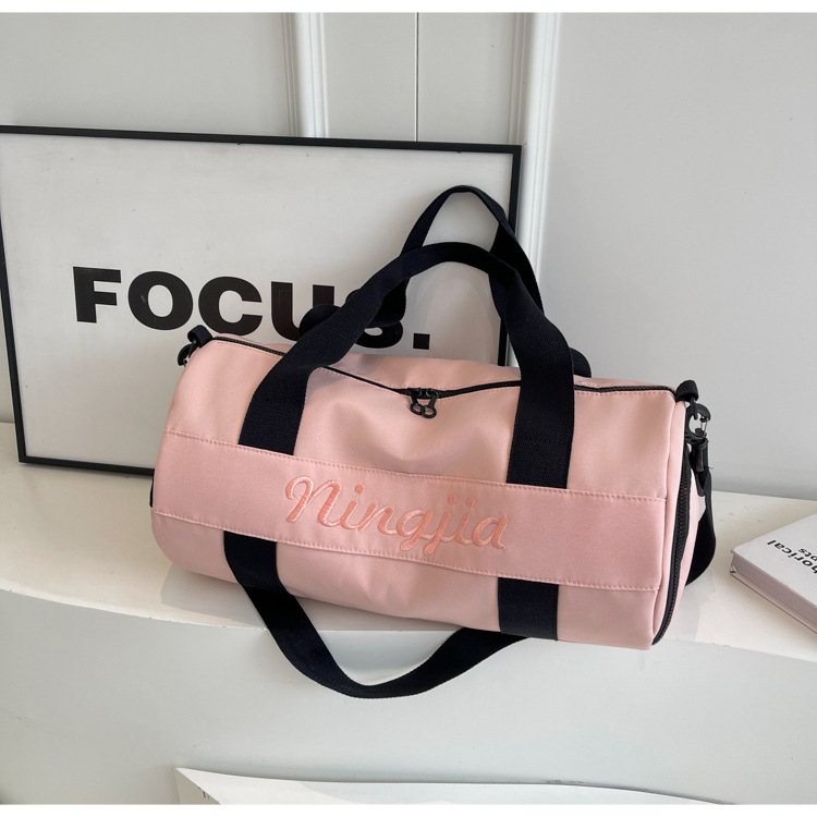 短途轻便瑜伽健身包跨境新款便携登机斜挎包手提大容量行李收纳袋详情图12