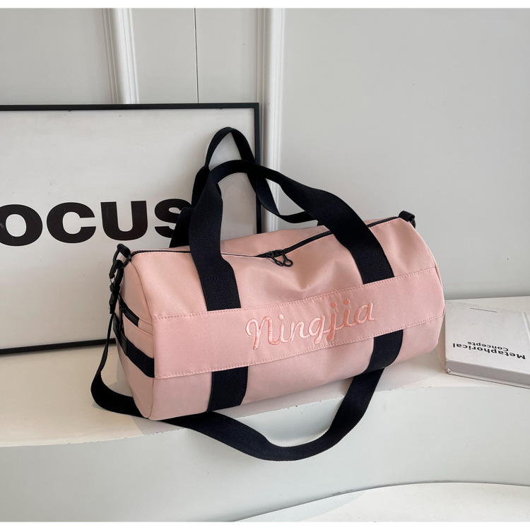 短途轻便瑜伽健身包跨境新款便携登机斜挎包手提大容量行李收纳袋详情图10