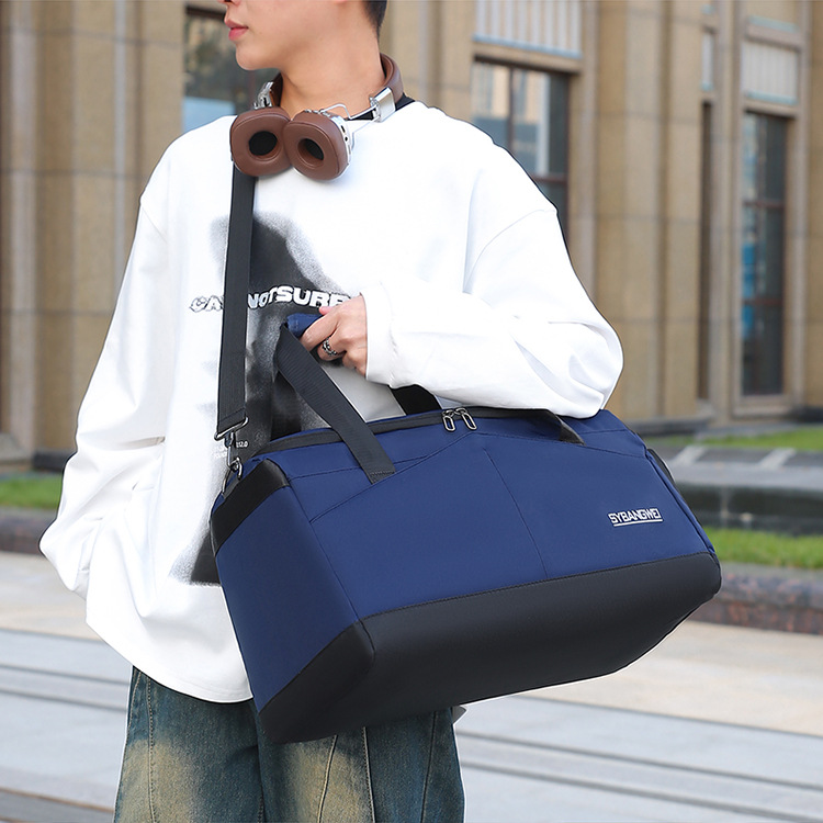 跨境健身包手提大容量短途旅行包轻便运动收纳包斜挎行李袋批发详情图15