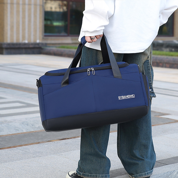 跨境健身包手提大容量短途旅行包轻便运动收纳包斜挎行李袋批发详情图19