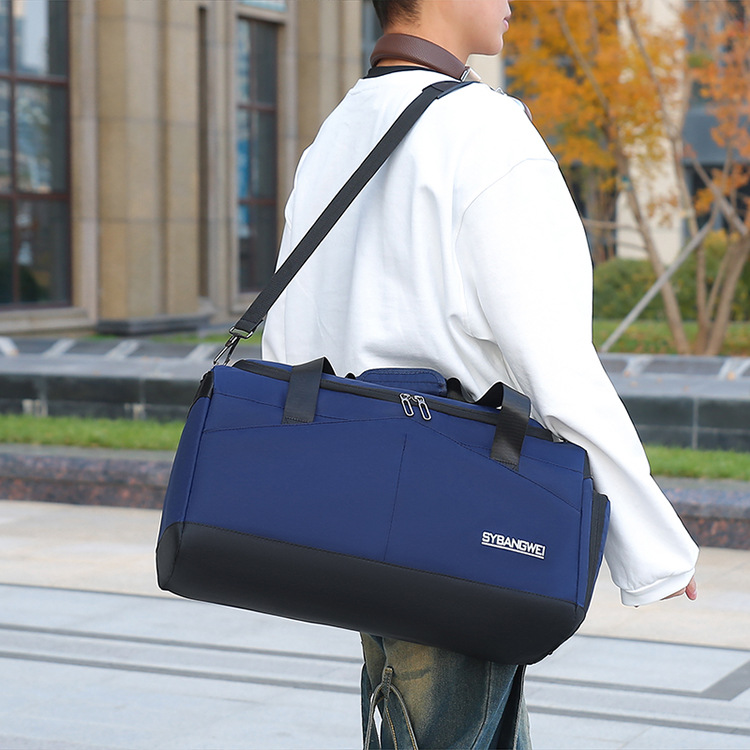 跨境健身包手提大容量短途旅行包轻便运动收纳包斜挎行李袋批发详情图16