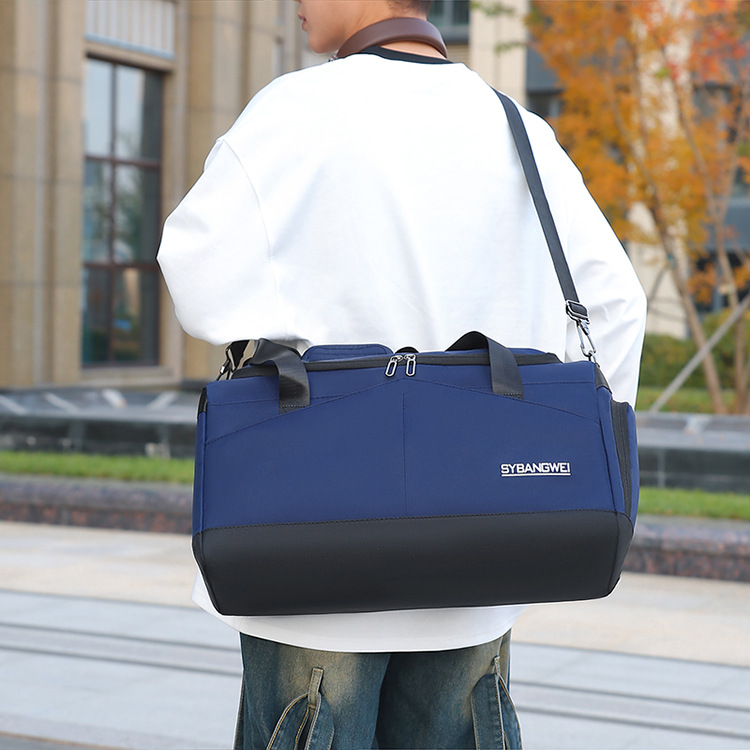 跨境健身包手提大容量短途旅行包轻便运动收纳包斜挎行李袋批发详情图18