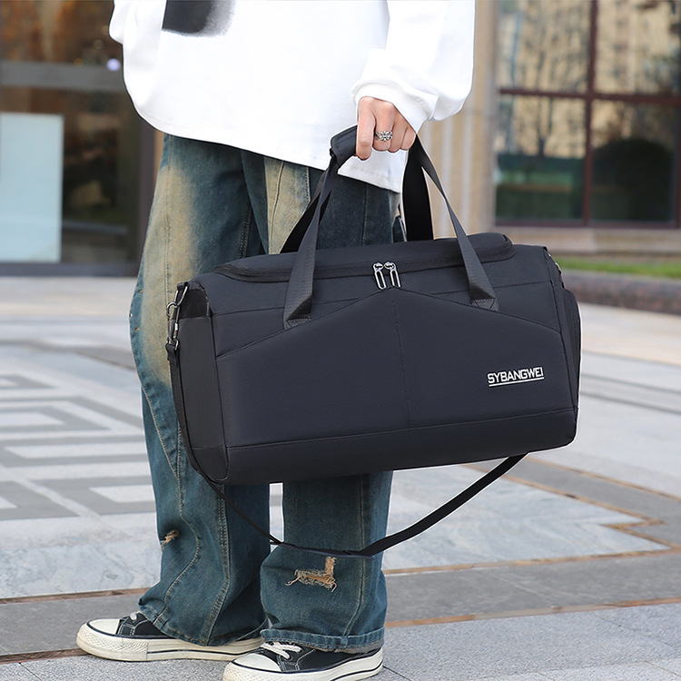 跨境健身包手提大容量短途旅行包轻便运动收纳包斜挎行李袋批发详情图25