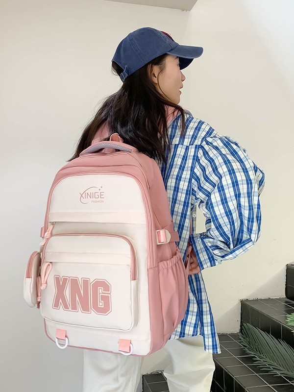 韩版ins初高中学生高颜值大容量日系书包跨境厂家直批男女双肩包