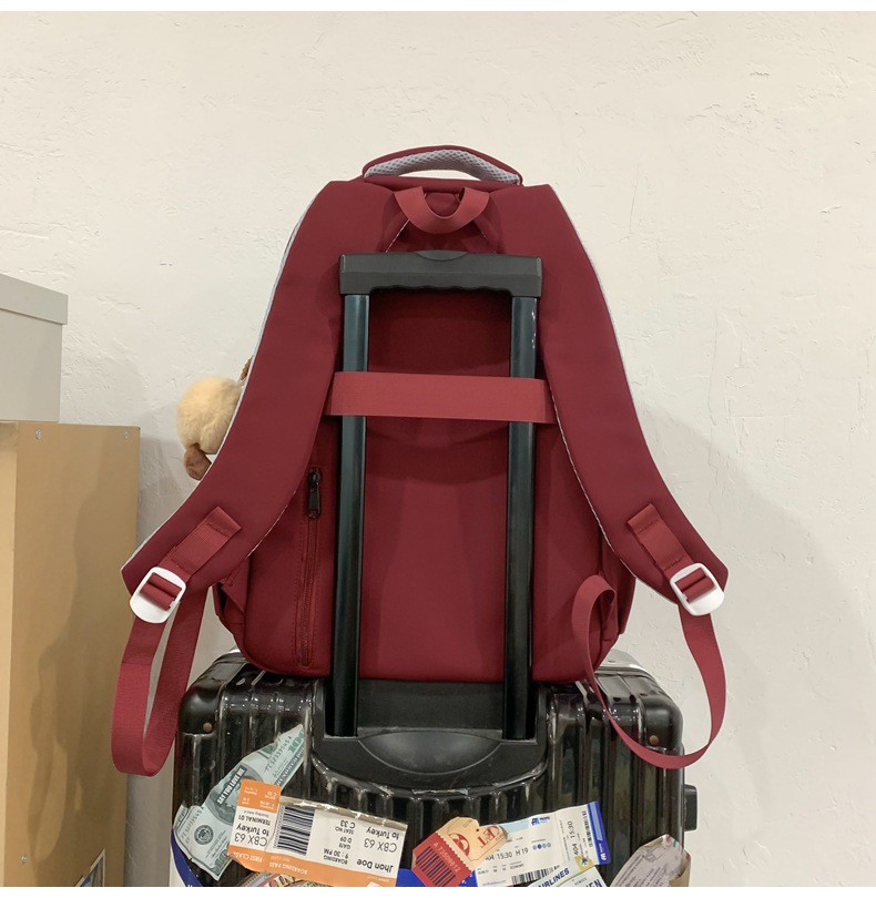 双肩包户外休闲旅行包大容量学生包初高中背包大学生电脑包详情图23