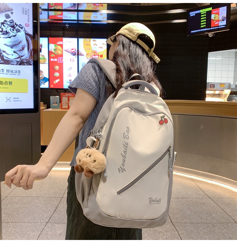 双肩包户外休闲旅行包大容量学生包初高中背包大学生电脑包详情图40