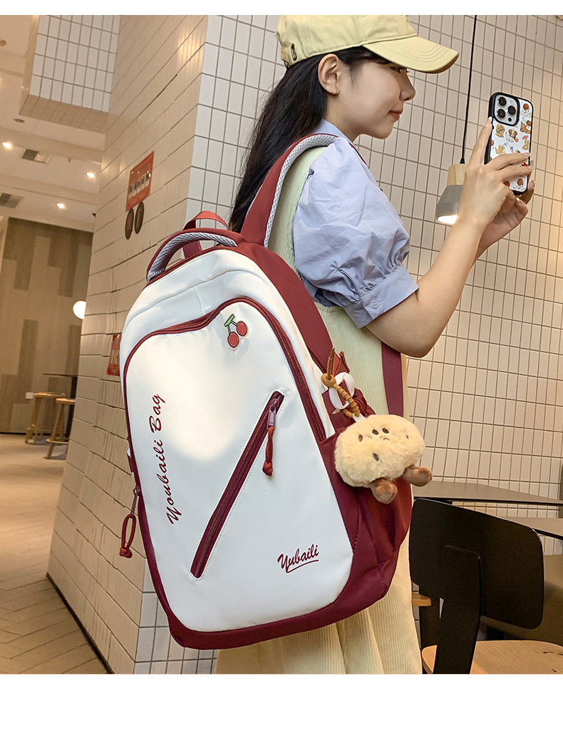 双肩包户外休闲旅行包大容量学生包初高中背包大学生电脑包详情图29