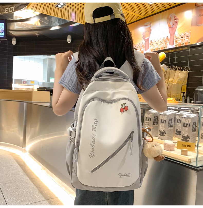 双肩包户外休闲旅行包大容量学生包初高中背包大学生电脑包详情图37