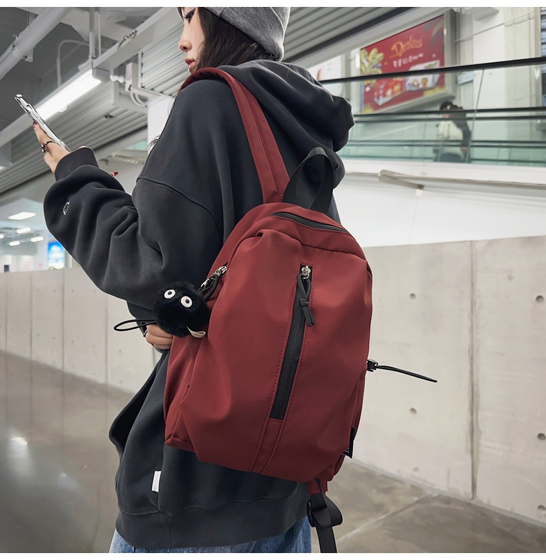 休闲轻便小背包女双肩包男轻量化徒步登山包高中生外出旅游书包详情图34