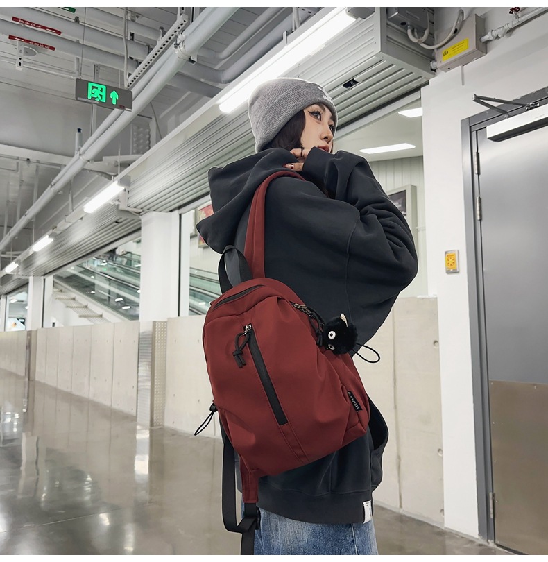 休闲轻便小背包女双肩包男轻量化徒步登山包高中生外出旅游书包详情图36