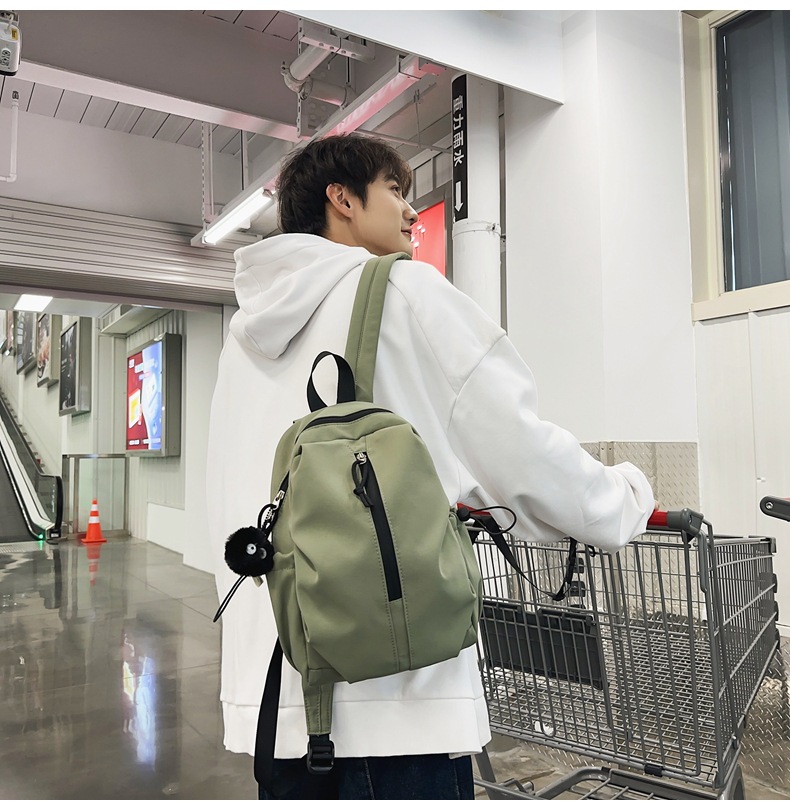 休闲轻便小背包女双肩包男轻量化徒步登山包高中生外出旅游书包详情图19