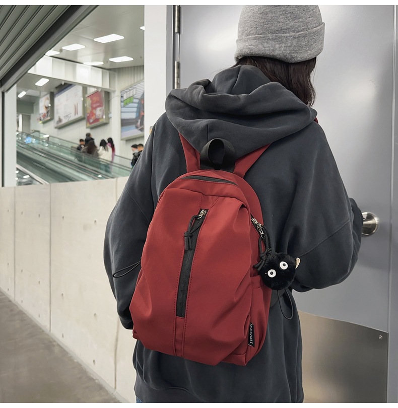 休闲轻便小背包女双肩包男轻量化徒步登山包高中生外出旅游书包详情图31