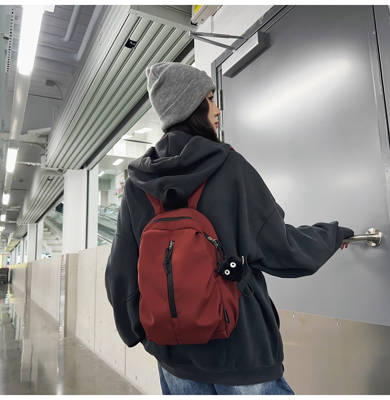 休闲轻便小背包女双肩包男轻量化徒步登山包高中生外出旅游书包详情图30