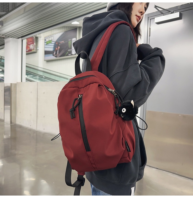 休闲轻便小背包女双肩包男轻量化徒步登山包高中生外出旅游书包详情图35