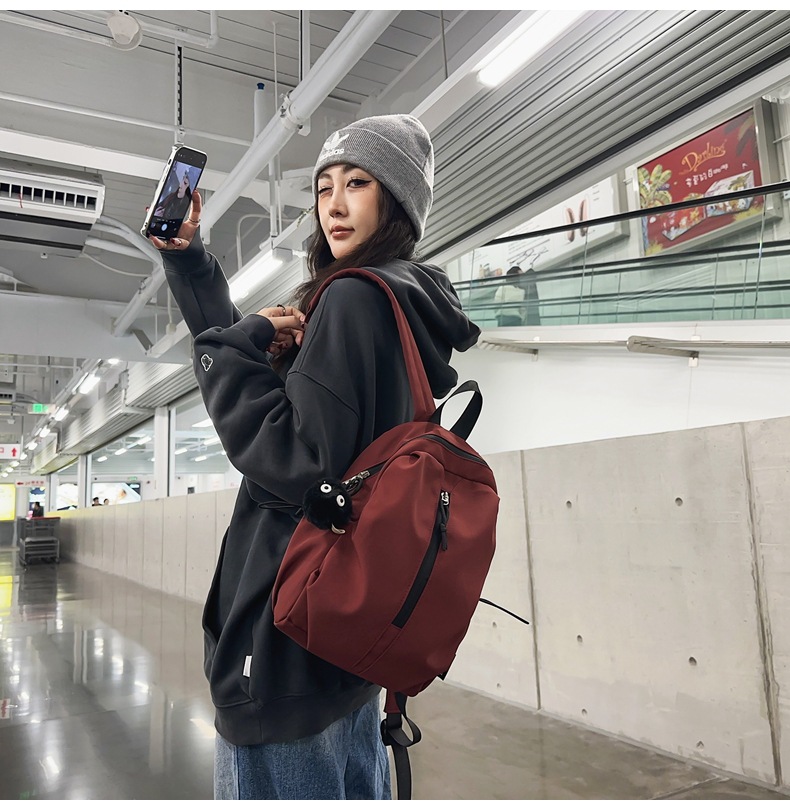 休闲轻便小背包女双肩包男轻量化徒步登山包高中生外出旅游书包详情图33