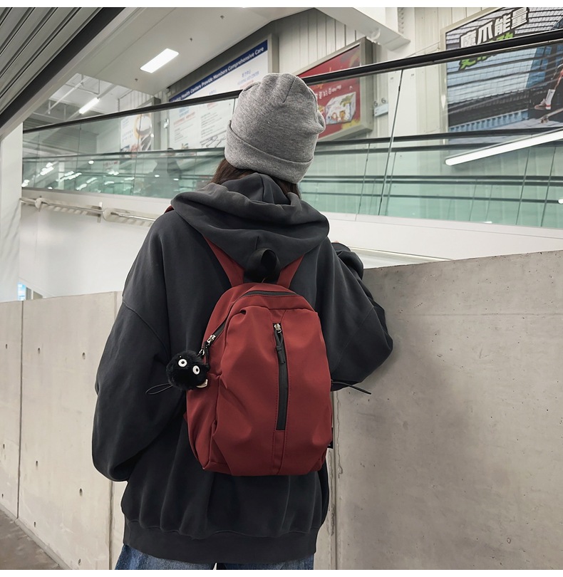 休闲轻便小背包女双肩包男轻量化徒步登山包高中生外出旅游书包详情图32