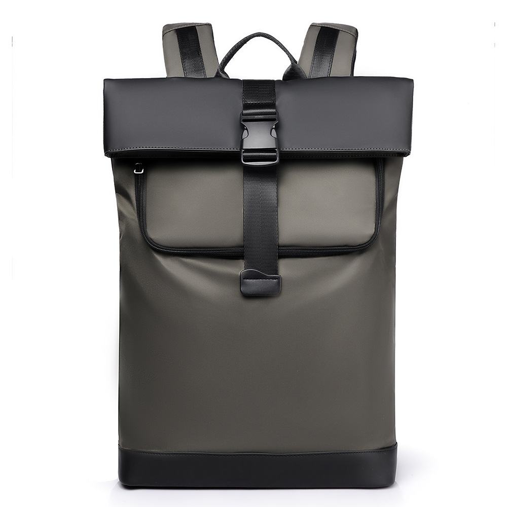 时尚休闲大容量双肩包2024新款潮流学生书包男女通勤百搭旅行背包