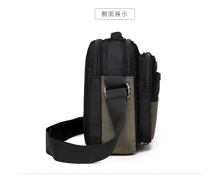 定制男士单肩包韩系时尚潮流户外运动小包街头简约斜挎包男士手包详情图28