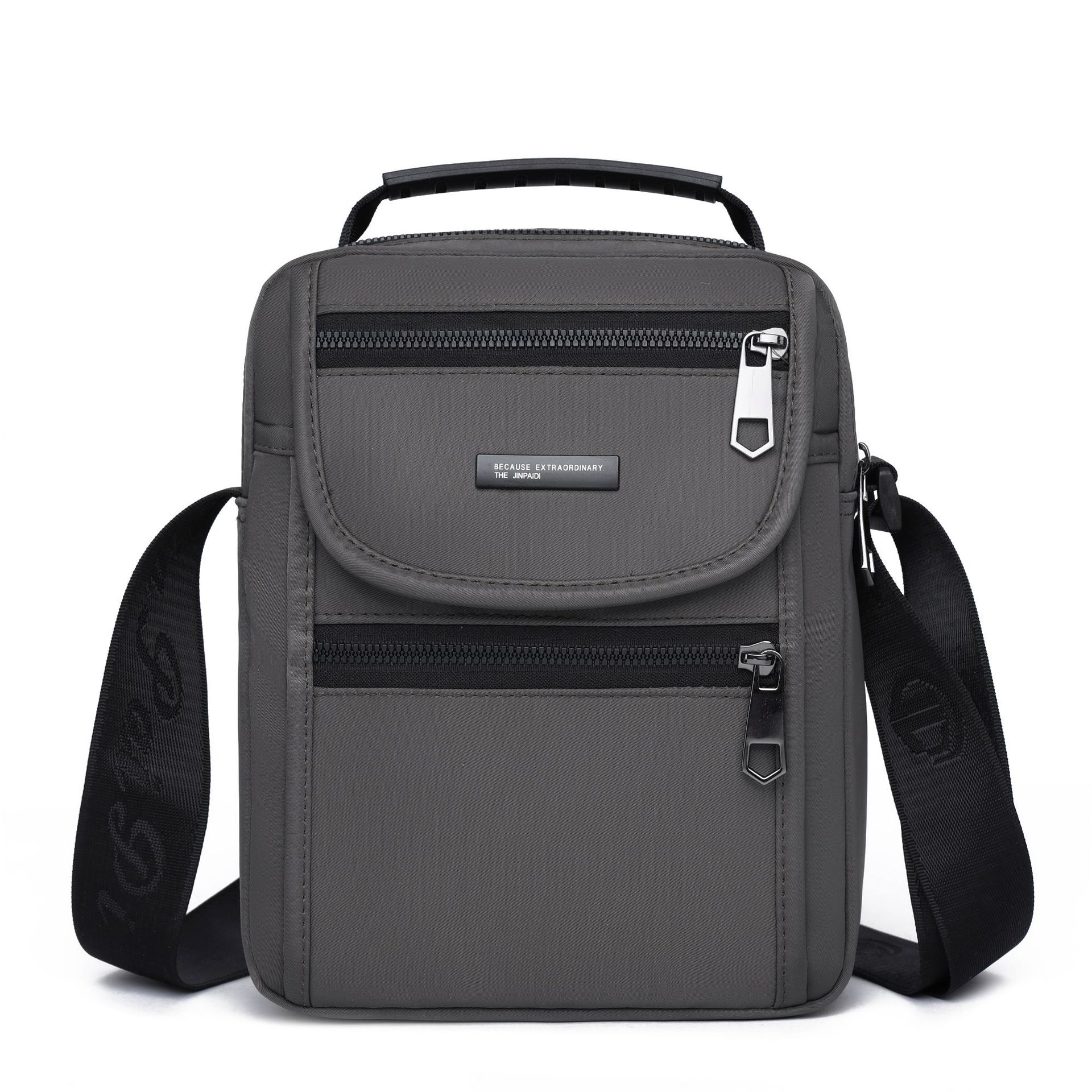 金派迪新品多功能男士包包商务休闲包多隔层单肩斜挎包单肩男包