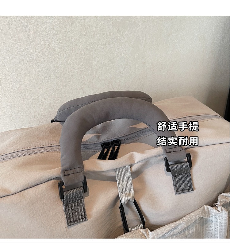 多功能独立鞋仓单肩包外出时尚字母休闲旅行包大容量新款斜跨包包详情图11