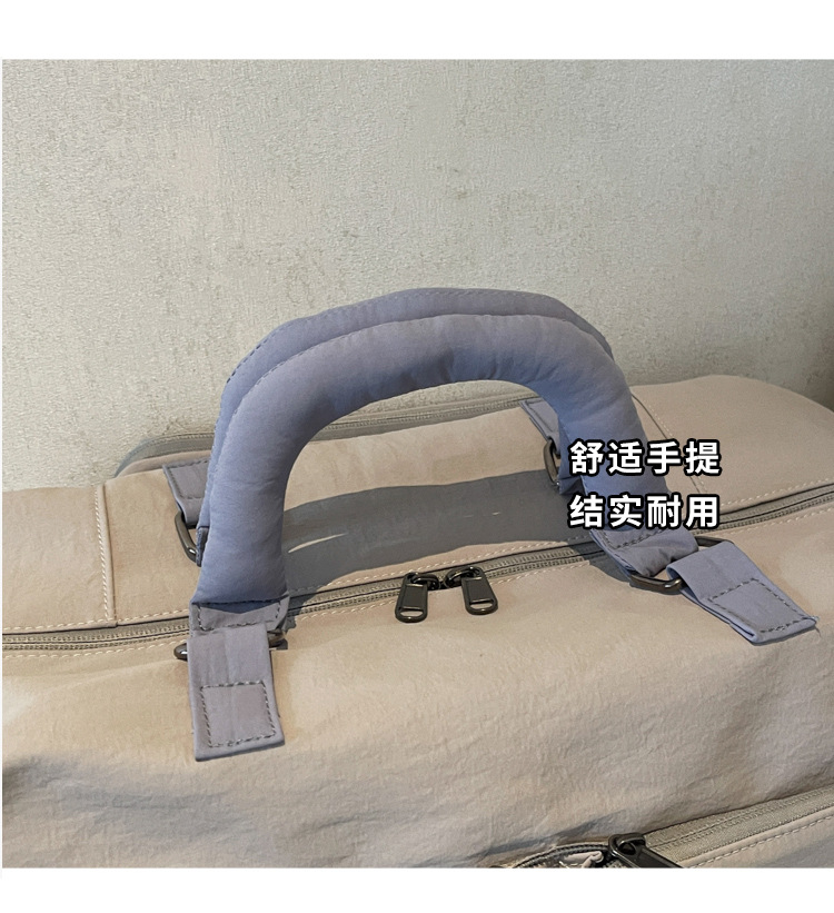跨境大容量休闲健身包女干湿分离瑜伽运动包轻便简约男旅游行李袋详情图9