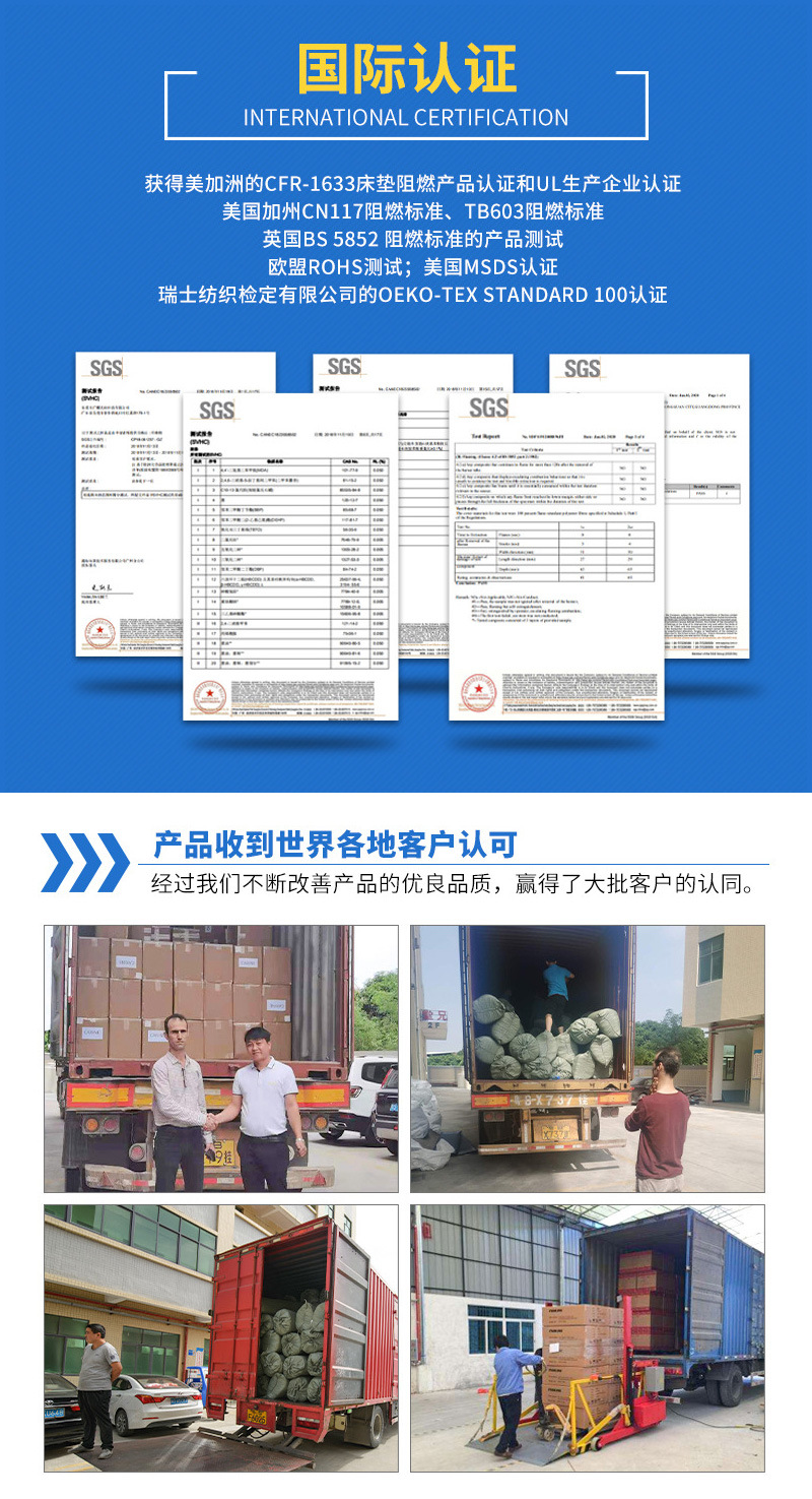 阻燃聚酯纤维针刺无纺布 无纺布棉贴布 耐高温隔热棉手袋填充棉 隔热手套 针织 塑料 聚酯纤维棉详情图9