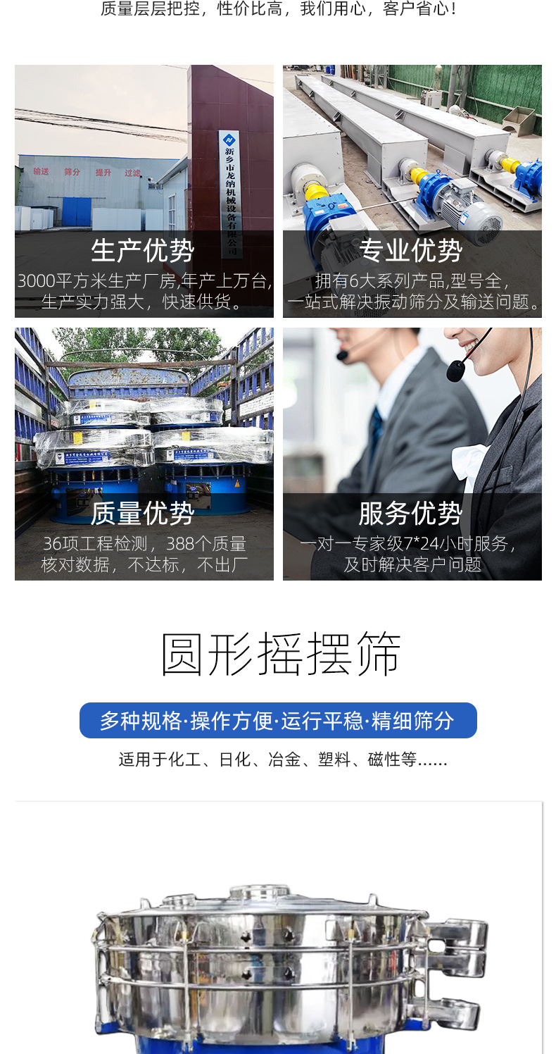 振动筛 金属材质 机械零配件 工业配件详情图3