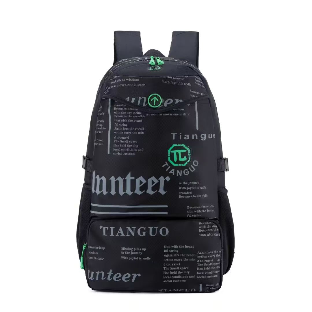 甜果 运动背包 绿色拉链细节 户外出行必备详情图2