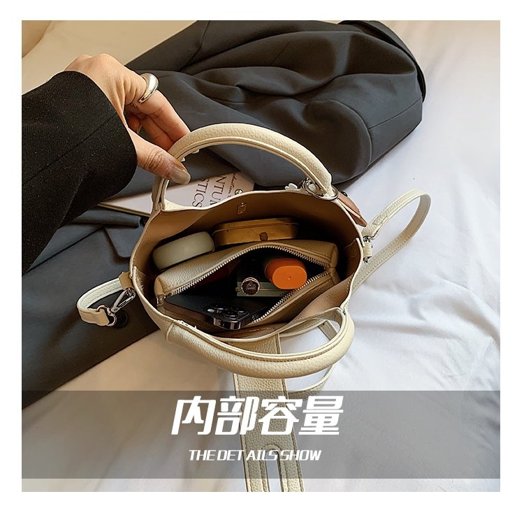 高级感通勤水桶包包女款2026新款潮春季小众超火手拎包单肩斜详情图9