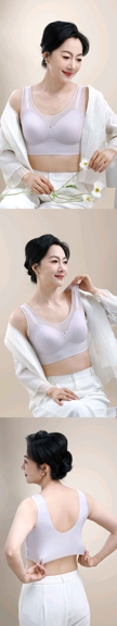 无束缚 自然舒适 文胸 舒适透气款 中年女性适用缩略图 5