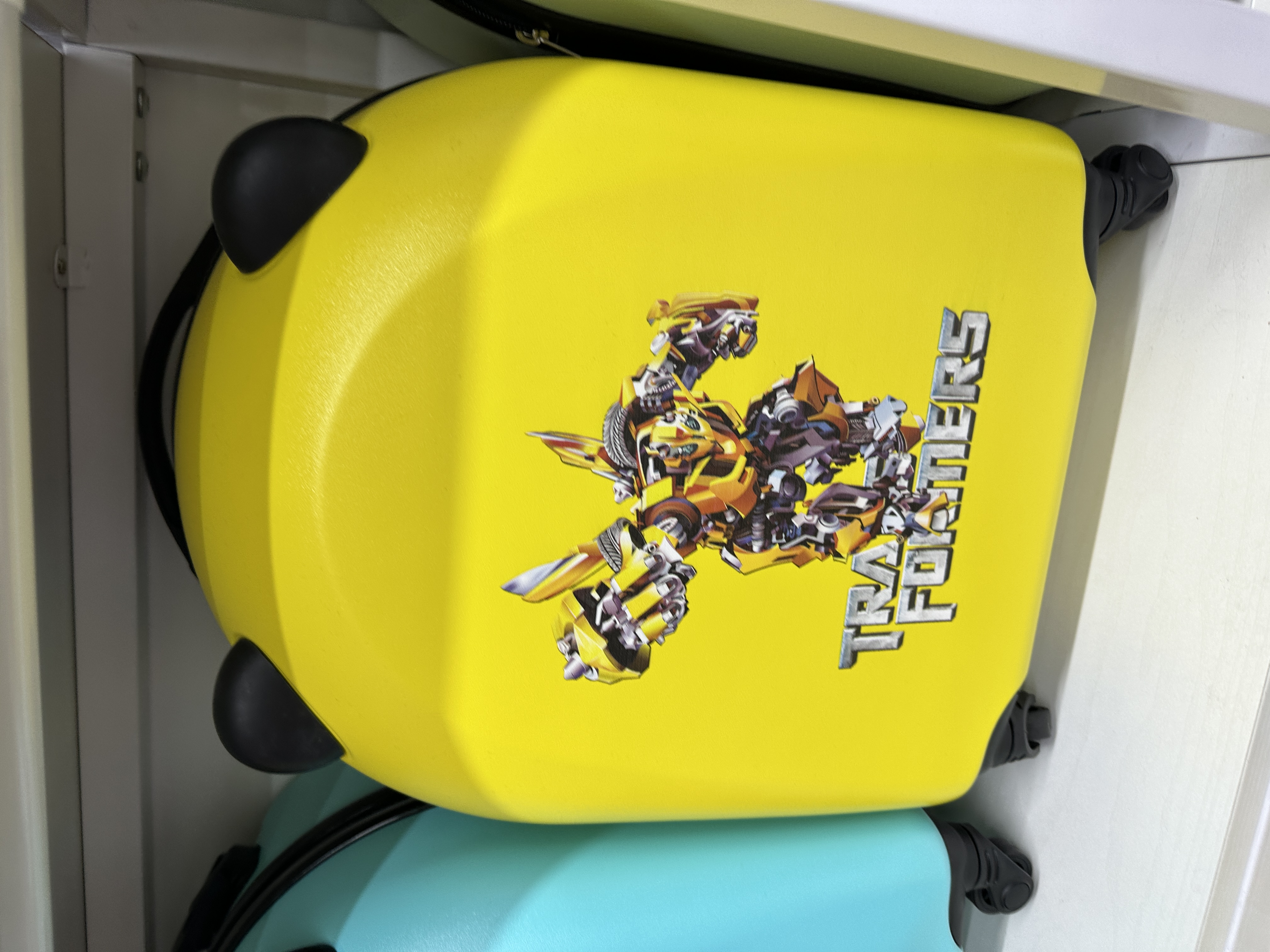 粉色卡通女孩图案儿童行李箱详情图2