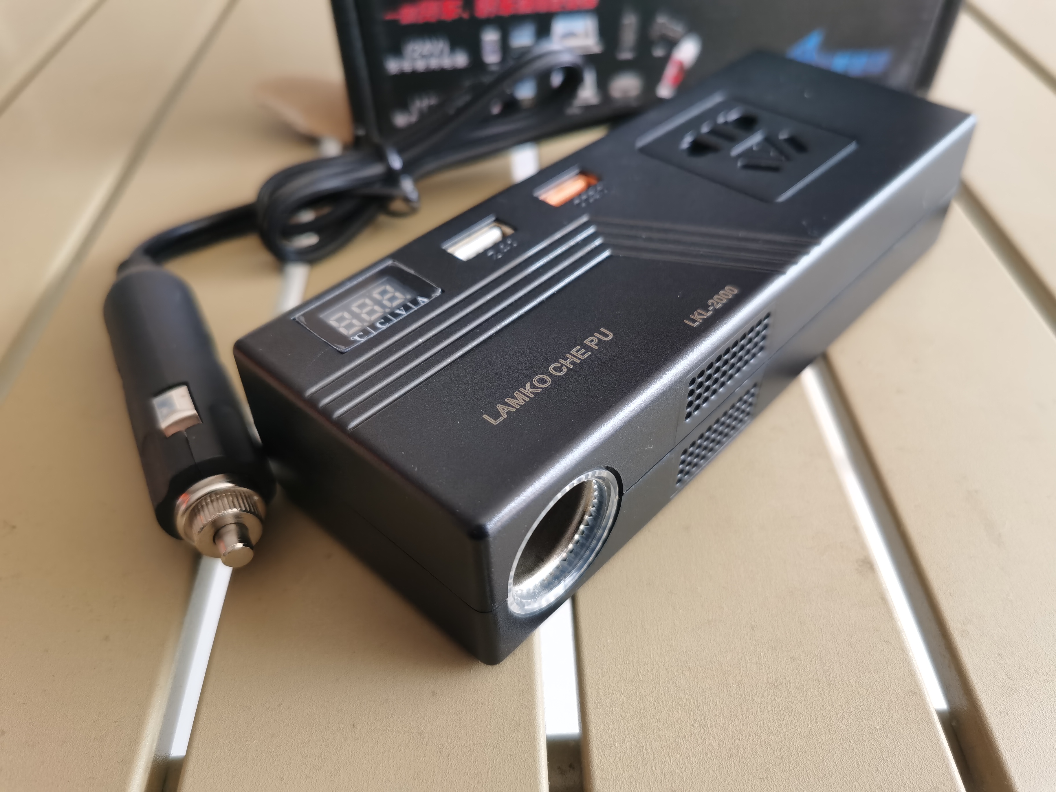 LAMKO 逆变器 2000W 车载充电器 户外便携电源详情图6