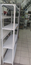 四层金属货架 白色多用途储物架 商品展示架缩略图 2