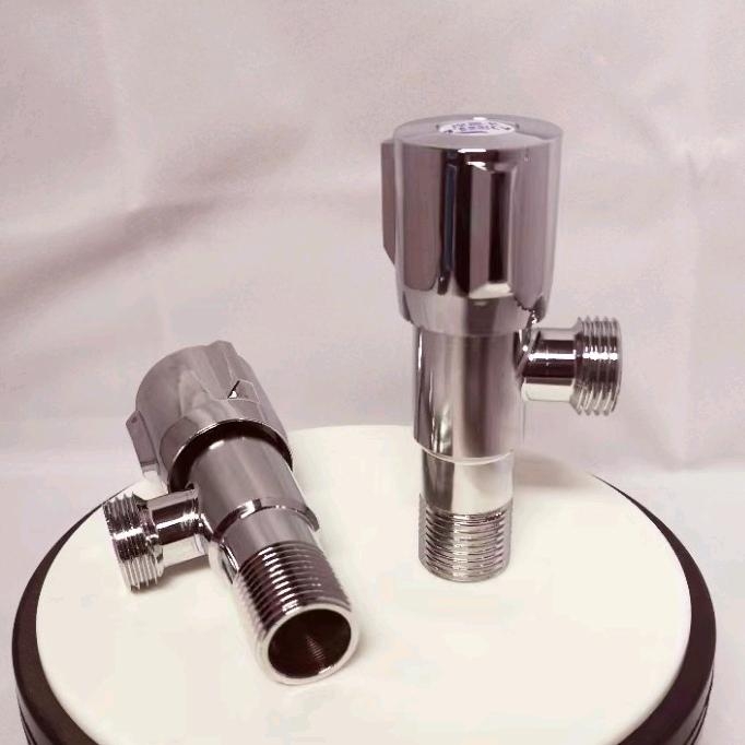 金蝶达 101加长款角阀 不锈钢材质 114mm 配水管件