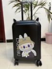 卡通行李箱 20英寸 学生旅行箱 猫耳设计 可爱印花缩略图 3