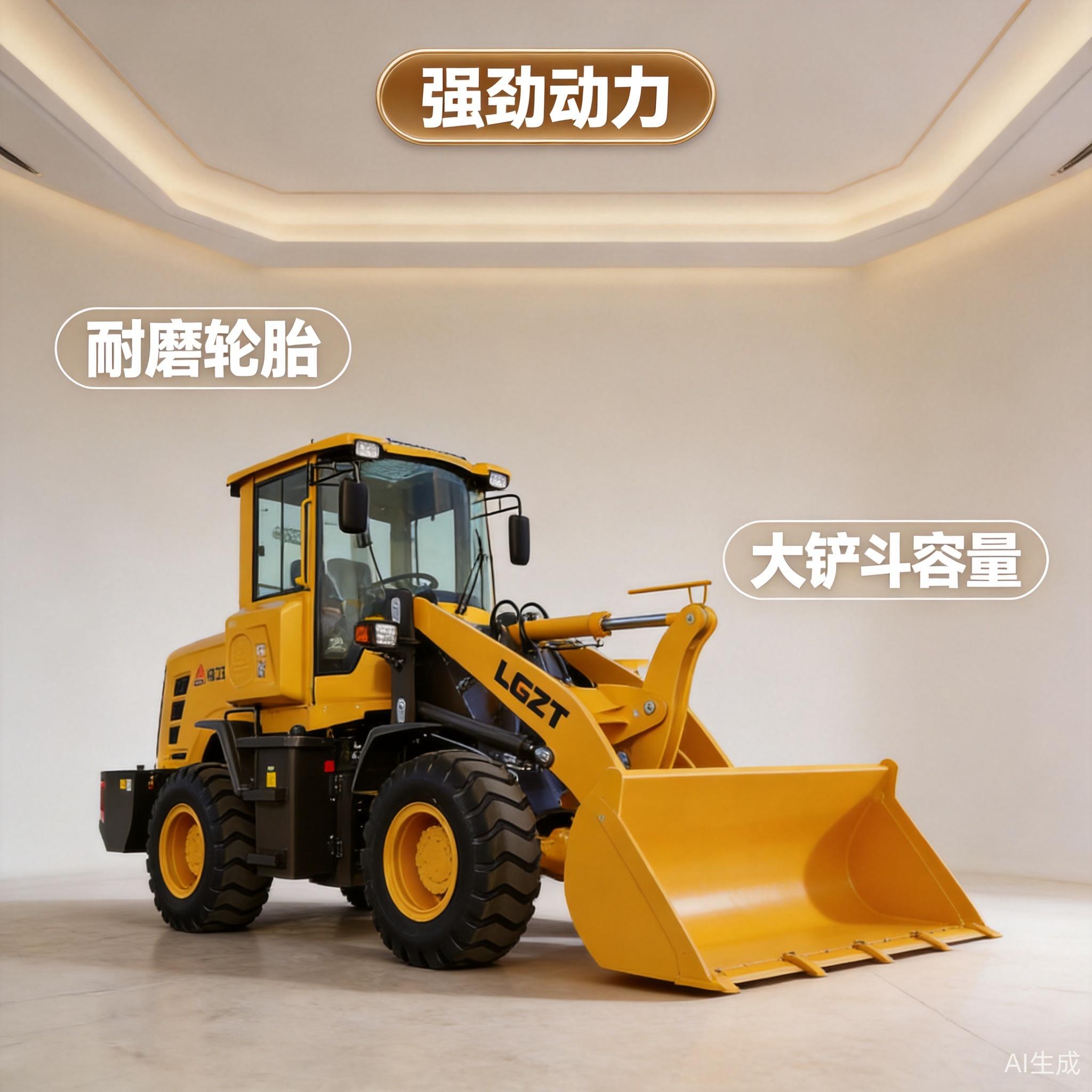 临工重特小型装载机园林施工土方作业设备详情图3