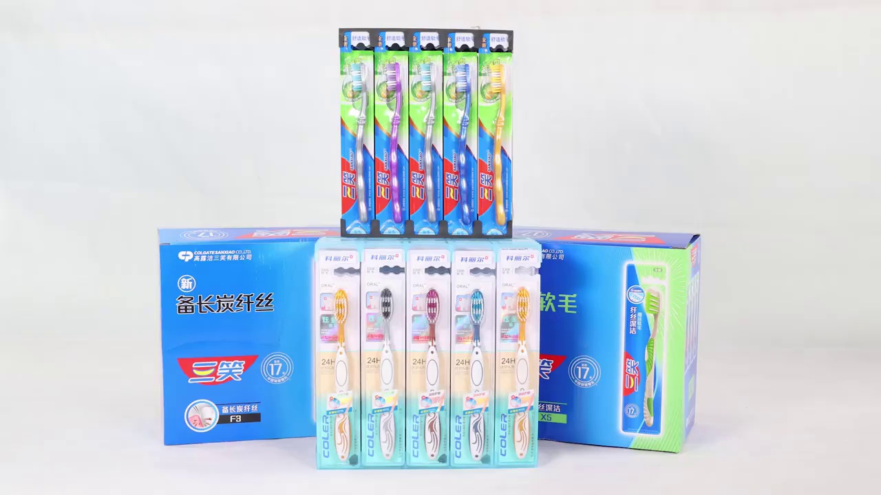 科丽尔726纳米口腔护理牙刷 高密刷孔护理牙刷 手动牙刷清洁舌苔缩略图 1