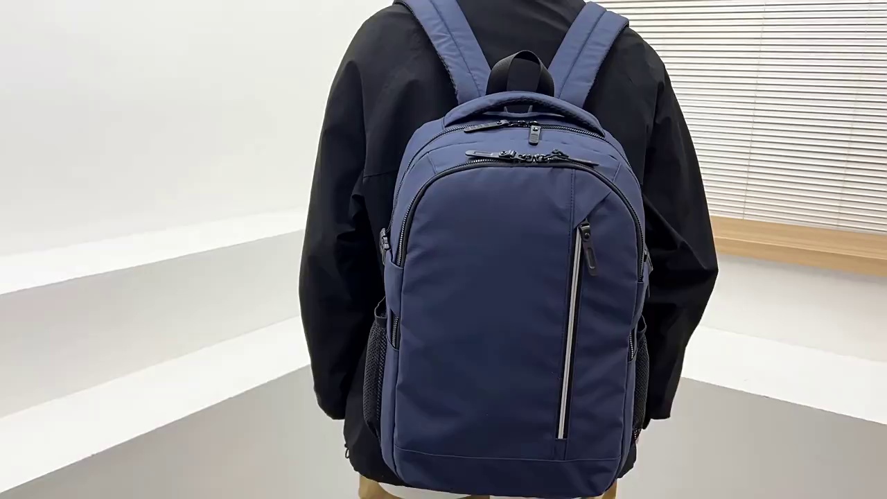 跨境双肩包男士大容量商务出差短途旅行李包可扩容多功能电脑背包缩略图 1